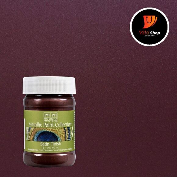 Modern Masters ME704 Black Cherry Metallic Paint Collection Water-Based - Picture 2 of 2